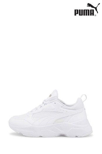 Puma foil White Cassia Trainers (Q48317) | £65