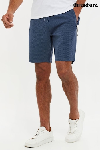 Threadbare Blue Sky Waffle-Textured Sweat Shorts (Q48420) | £22