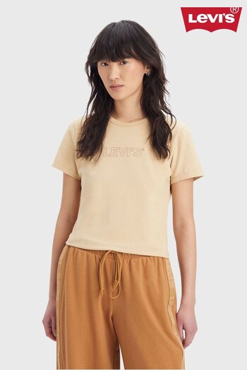 Levi's® Cream Graphic Rickie T-Shirt (Q48661) | £27