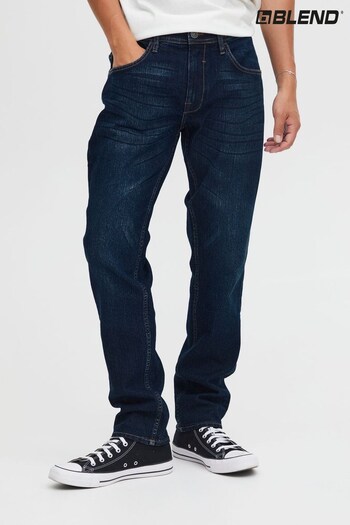 Blend Blue Twister Fit Mid Stretch Denim Jeans (Q48713) | £35