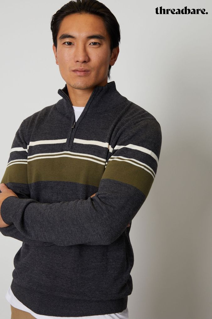 Mens striped jumpers uk clearance