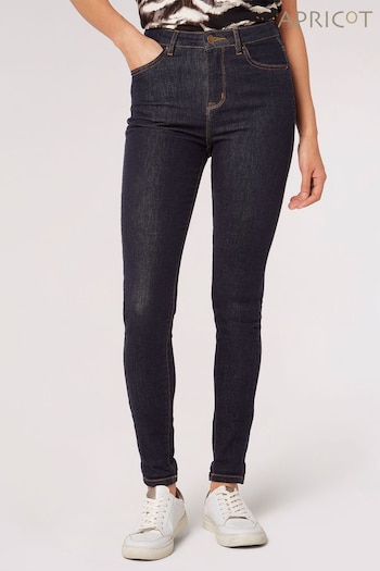 Apricot Blue Sienna Raw Denim Skinny Jeans (Q48895) | £39