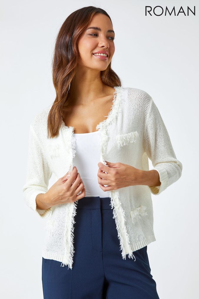 White lace clearance cardigans for ladies