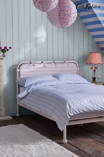 Cath Kidston Pink Upholstered Metal Tie Bed (Q49026) | £399 - £499