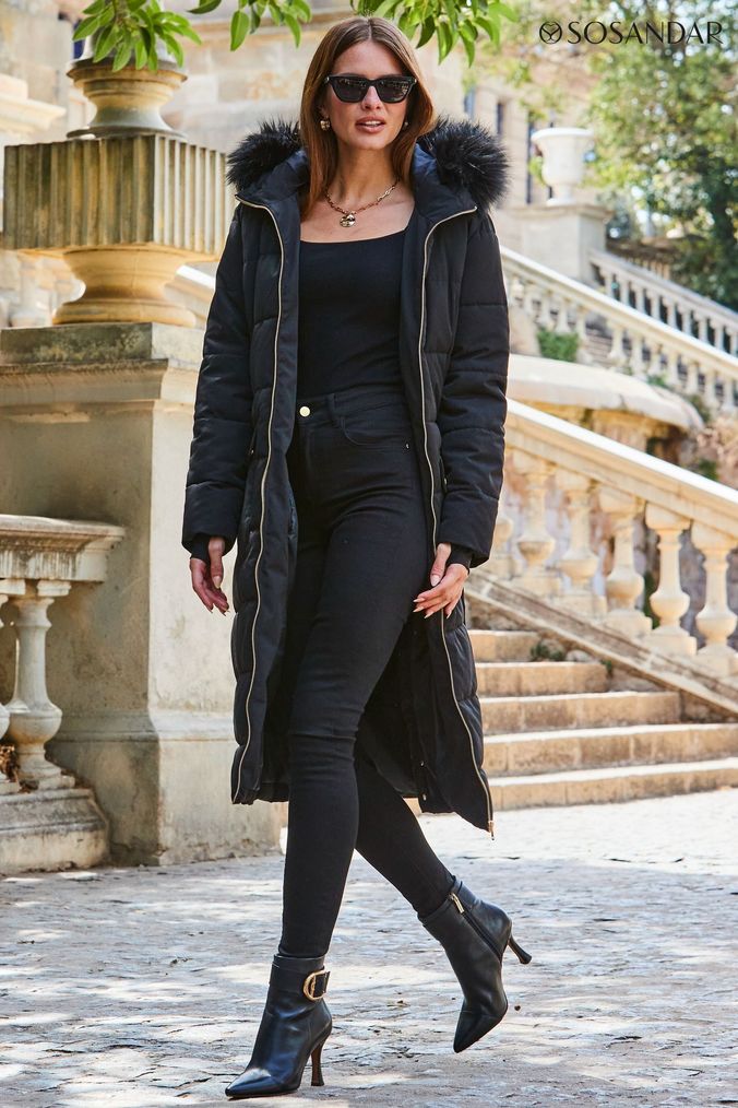 Long shop parka coat
