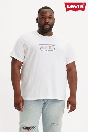 Levi's® White Relaxed Fit Big and Tall T-Shirt (Q49154) | £30