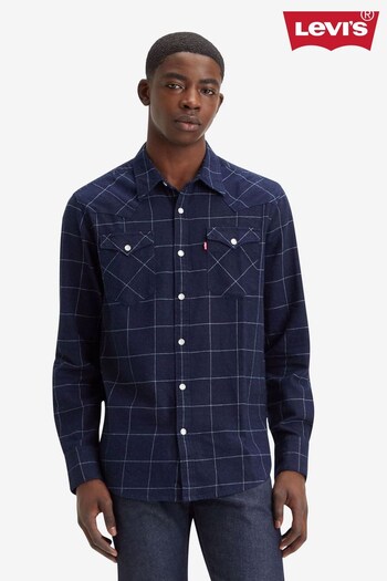 Levi's® Blue Barstow Western Standard Shirt (Q49188) | £75