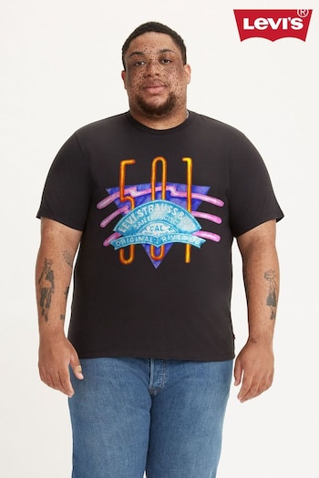 Levi's® Black Big and Tall Big Graphic T-Shirt (Q49202) | £35