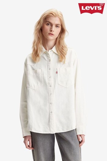 Levi's® White Donovan Western Shirt (Q49299) | £75