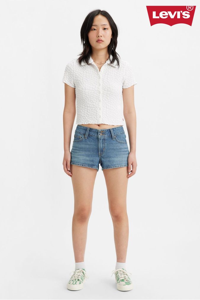 Levi mom sale jean shorts