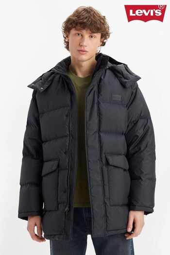 Levi's® Black Laurel Mid Puffer Jacket (Q49346) | £230