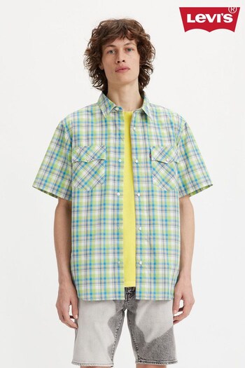 Levi's® Green Relaxed Fit Western Shirt (Q49352) | £55