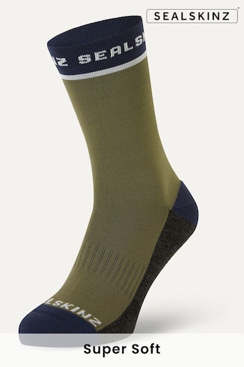 Sealskinz Mens Foxley Mid Length Active Socks (Q49404) | £15