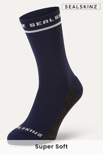 Sealskinz Mens Foxley Mid Length Active Royal (Q49411) | £15