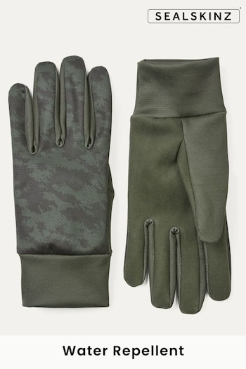 Sealskinz Ryston Water Repellent Skinz Print Nano Fleece Gloves (Q49423) | £35