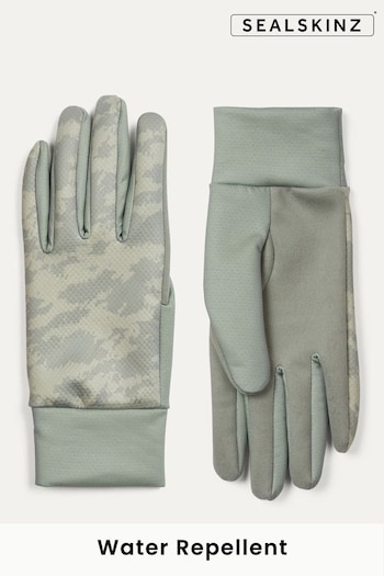 Sealskinz Womens Ryston Water Repellent Skinz Print Nano Fleece Gloves (Q49449) | £35