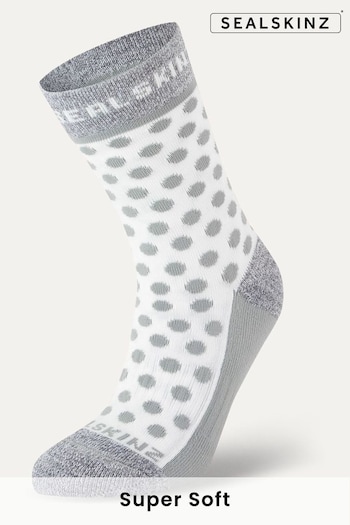 Sealskinz Womens Rudham Mid Length Meteorological Socks (Q49451) | £15