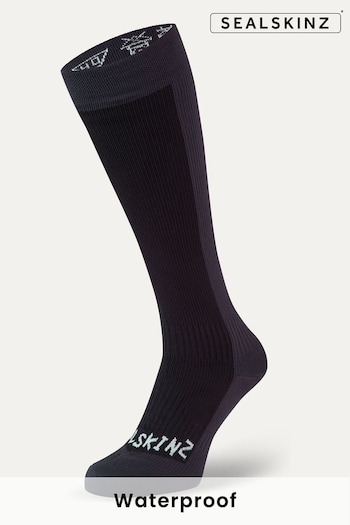 Sealskinz Worstead Waterproof Cold Weather Knee Length Socks (Q49457) | £48