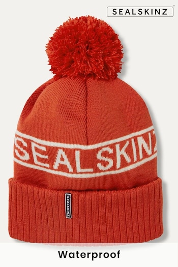 SEALSKINZ Heacham Waterproof Cold Weather Icon Bobble Hat (Q49471) | £35