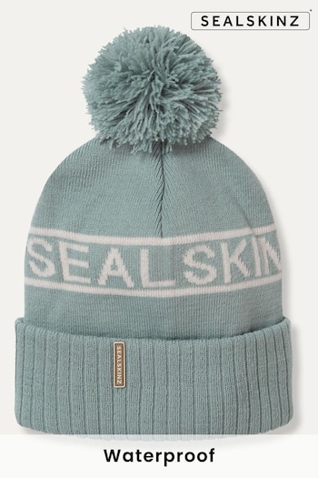 Sealskinz Heacham Waterproof Cold Weather Icon Bobble Hat (Q49477) | £35