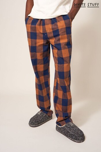 White Stuff Orange Moorland Flannel PJ Trousers (Q49663) | £35