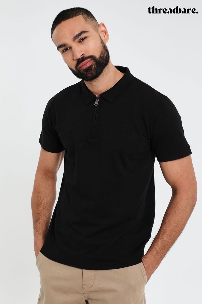 Buy Men's Threadbare Polo Shirts Tops Online | Next UK