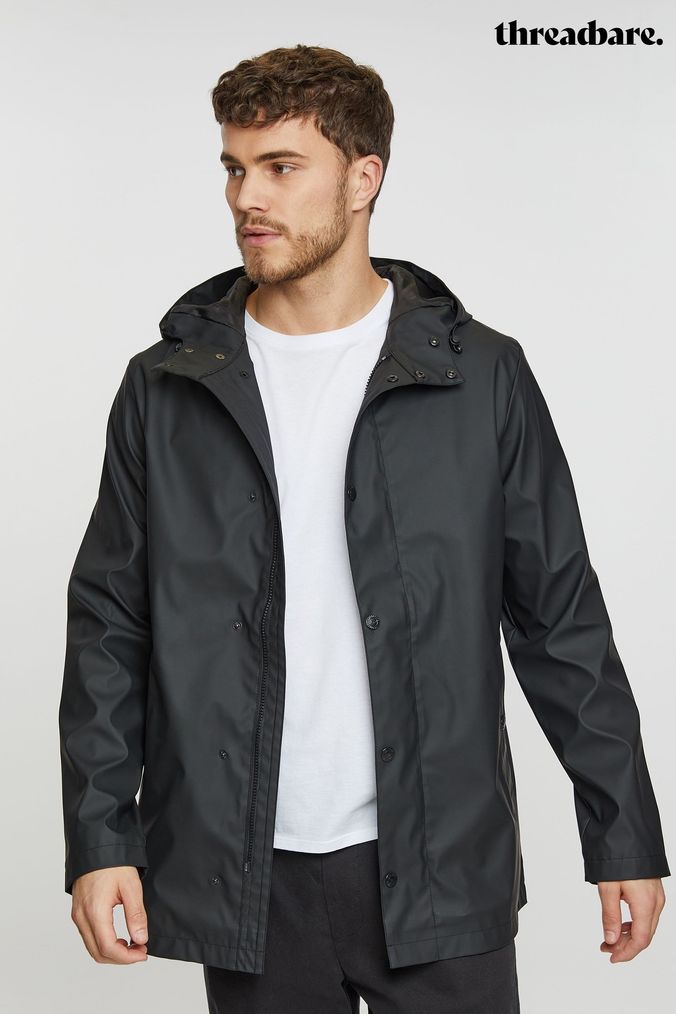 Mens top raincoats next