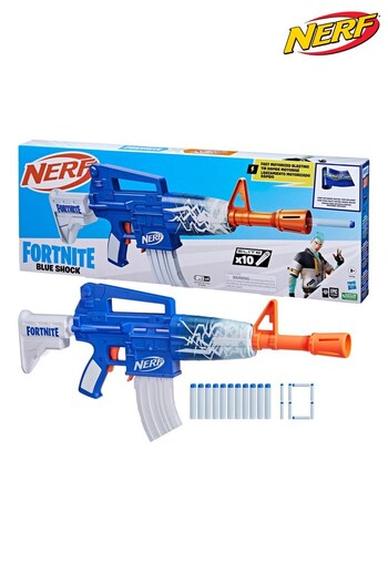 Nerf Fortnite Blue Shock Toy Blaster (Q50813) | £58