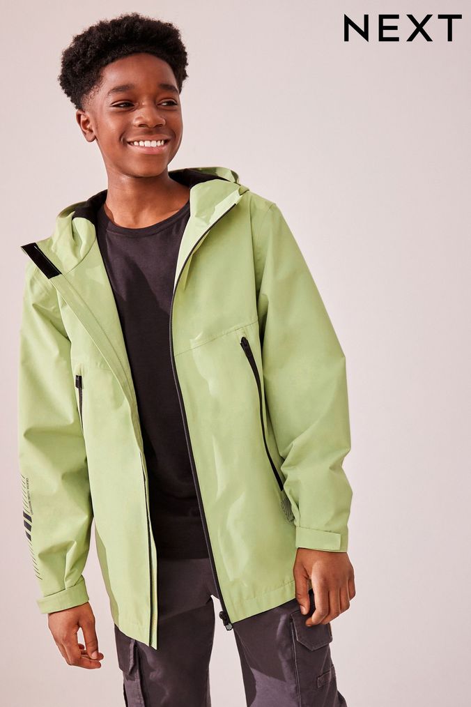 Buy Boys Jackets Green Raincoat Schoolwear Online Next UK