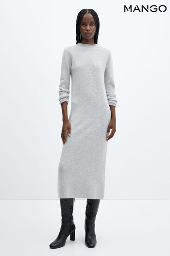 Mango Knitted Midi Dress (Q51709) | £50