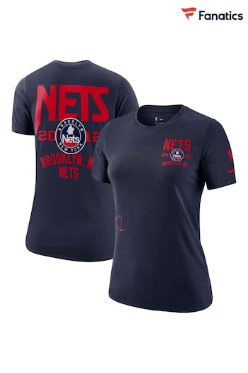 Fanatics Blue Brooklyn Nets City Edition Core T-Shirt (Q51900) | £30