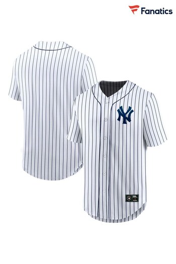 Fanatics New York Yankees Foundations Fashion White Top (Q52006) | £55