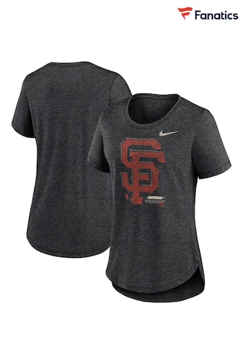 Fanatics Grey San Francisco Giants Team Touch Triblend T-Shirt (Q52028) | £28