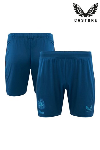 Castore Blue Newcastle United Players Shorts Loose (Q52035) | £35