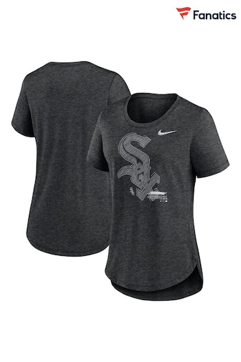 Fanatics Grey Chicago White Sox Team Touch Triblend T-Shirt (Q52060) | £28