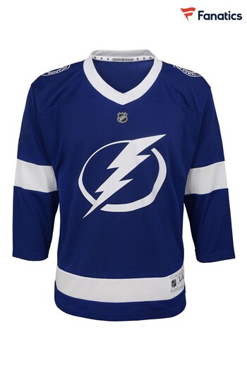 Fanatics Blue Tampa Bay Lightning Replica Home Ice Hockey Jersey (Q52096) | £60