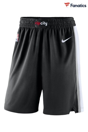 Fanatics Portland Trail Blazers Icon Swingman Black Shorts (Q52103) | £60