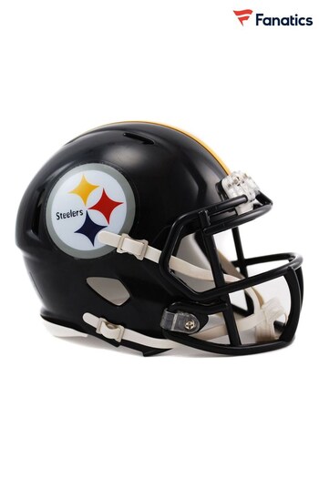 Fanatics Pittsburgh Steelers Riddell Speed Mini Black Helmet (Q52119) | £30