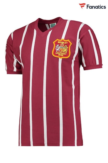 Fanatics Red Manchester City 1956 FA Cup Final Football Shirt (Q52145) | £45