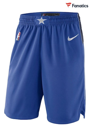 Fanatics Blue Dallas Mavericks Icon Swingman Shorts (Q52147) | £60