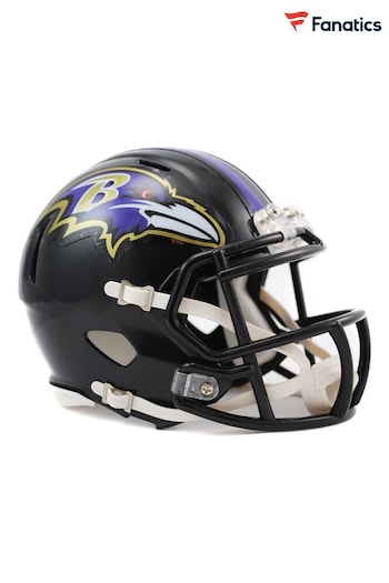 Fanatics Baltimore Ravens Riddell Speed Mini Black Helmet (Q52190) | £35