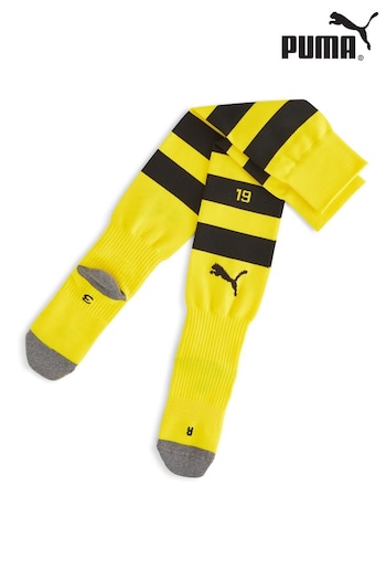 Puma Yellow Borussia Dortmund Home Socks 2023-24 (Q52897) | £18