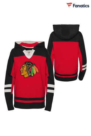 Fanatics Red Chicago Blackhawks Ageless Revisited Pullover Hockey Hoodie (Q52977) | £48
