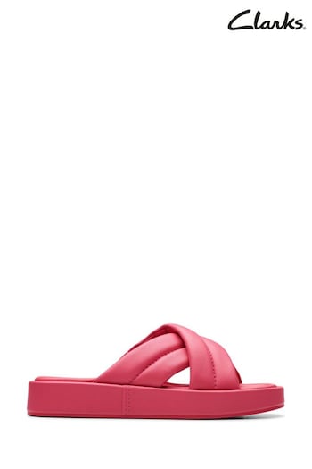 Clarks Pink Lea Alda Glide Sandals (Q52994) | £75