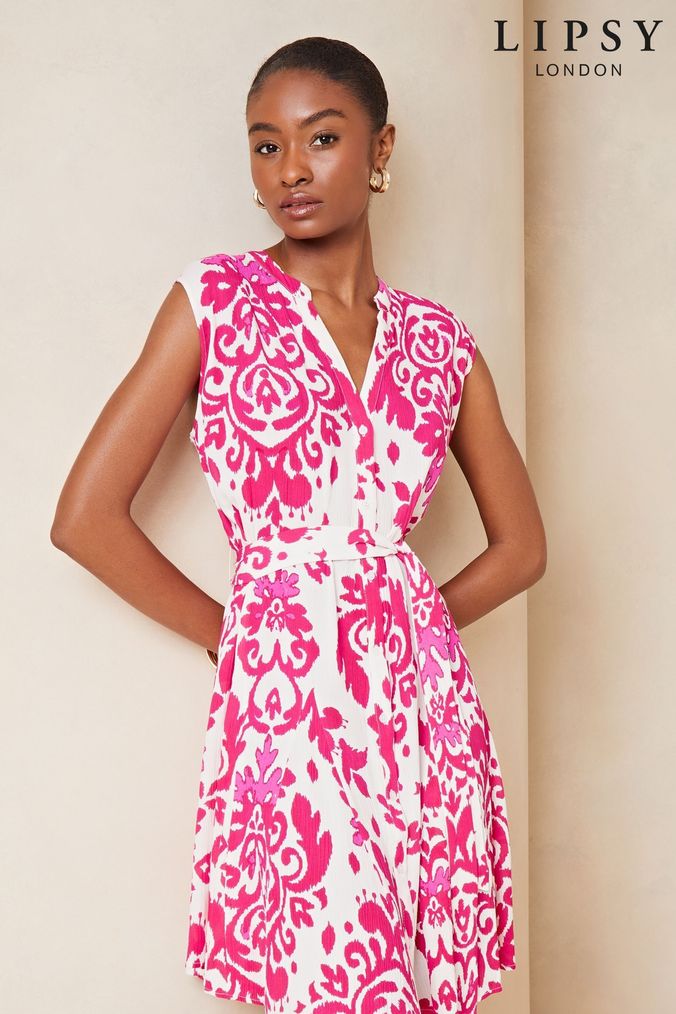 Lipsy floral shirt dress outlet