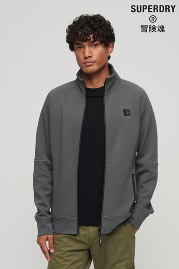 Superdry Grey Tech Loose Track Top (Q53389) | £60