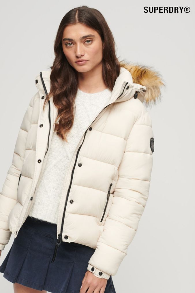 Nude puffer shop