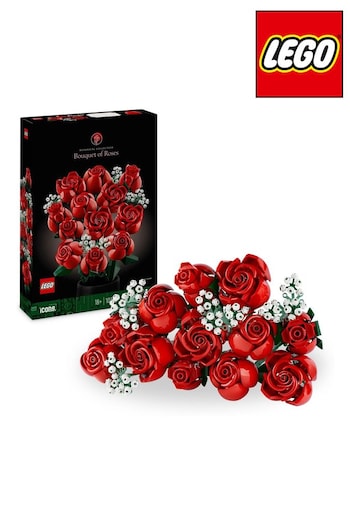 Lego Icons Bouquet of Roses Flowers Set for Adults 10328 (Q53992) | £55