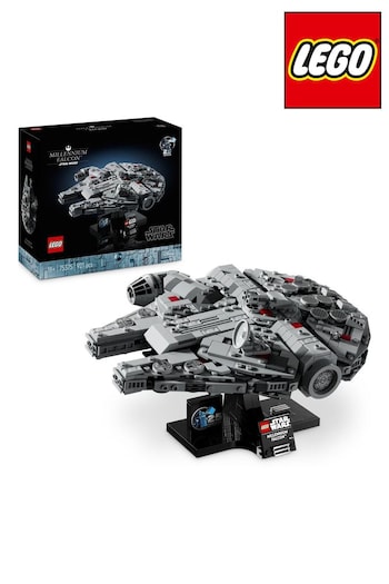 LEGO Star Wars Millennium Falcon Model Set 75375 (Q54040) | £75