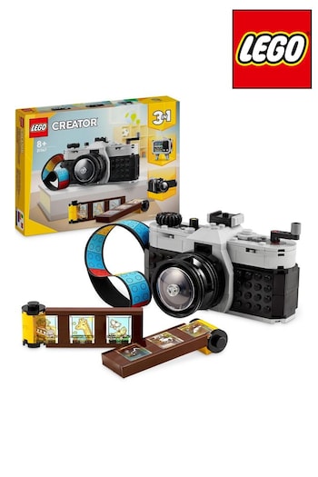 Lego Creator 3in1 Retro Camera Toy for Girls and Boys 31147 (Q54086) | £18